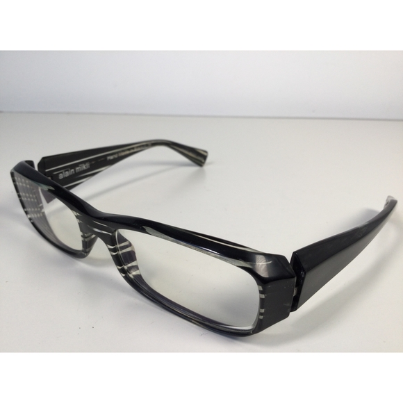 Alain Mikli France Eyeglasses AL0511 Frame Black Plastic 52-15-130 - Picture 2 of 9